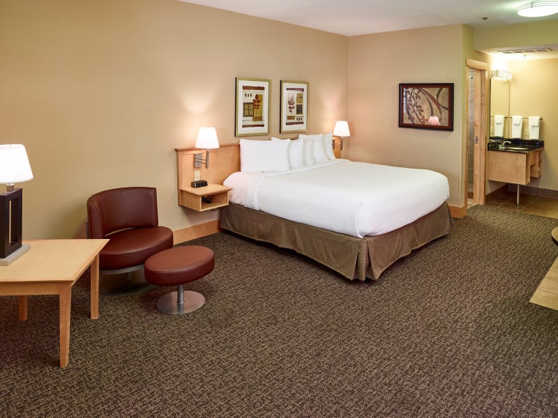 Standard King Accessible Non-Smoking at LivINN Hotel Minneapolis NorthFridley